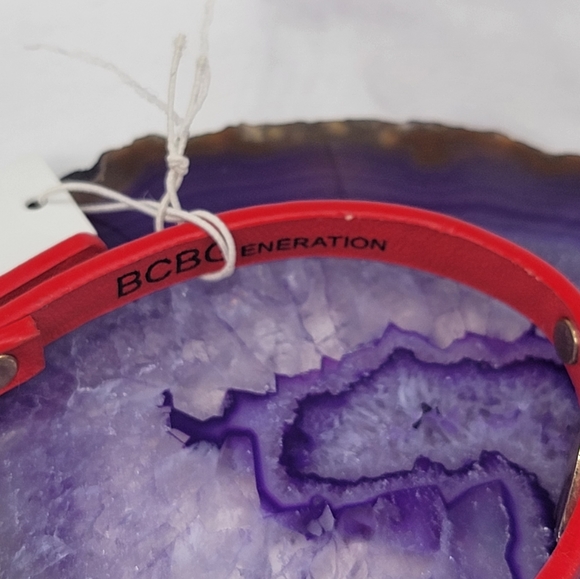 SALE 3 for $30 BCBGeneration Rhinestone Heart Bracelet - Picture 5 of 7